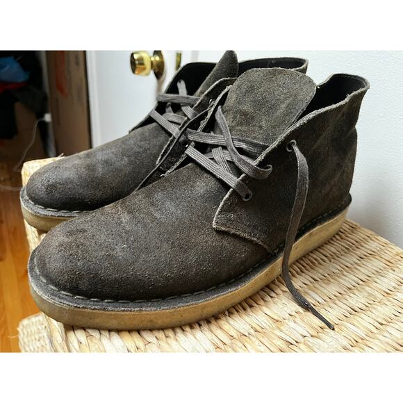 Clarks Originals Desert Coal Boot Olive US 11M main image 5